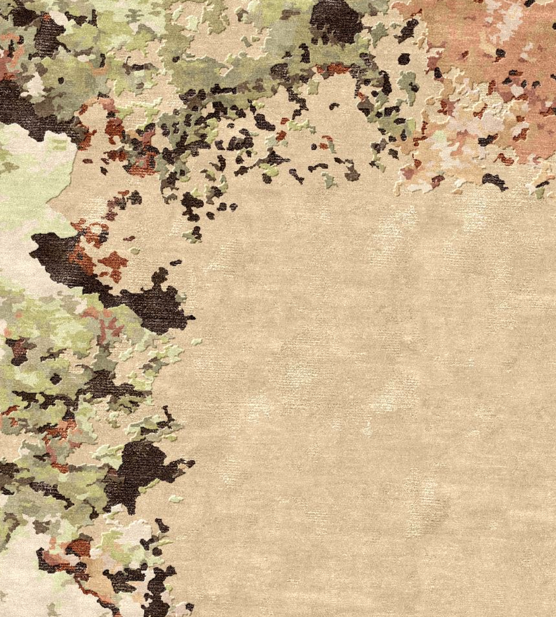 Makalu Nepal Teppich Century Art M018 Handgetuftet im Wunschmaß – Bild 4